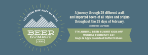 Rose Alley Ale Houseâ€™s 7th Annual Beer Summit 2016 in New Bedford MA