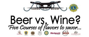 Tavern on the Wharf 5 course Beer vs Wine Dinner in Plymouth MA