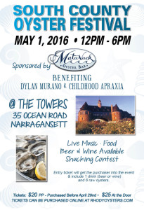 South County Oyster Fest 2016 in Narragansett  RI