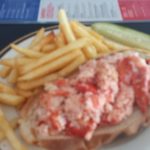 Where to Dine on the Plymouth WaterFront -The Shanty Rose Pub Lobster Roll 