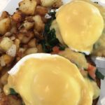 florentine eggs Benedict at  Mike's Real Deal Diner Stoughton Brockton