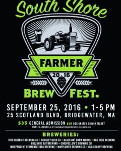 South Shore Farmer Brew Fest 2016 in Bridgewater MA