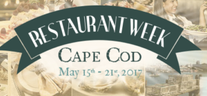 Cape Cod Restaurant Week Spring 2017 