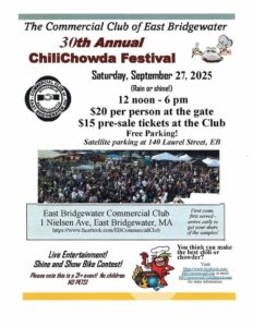 East Bridgewater Commercial Club Chili Chowder Fest 2025