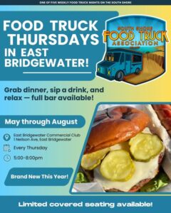 Food Trucks Nights 2026  at East Bridgewater Commercial Club    East Bridgewater MA