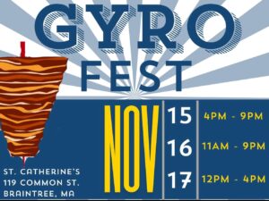 Saint Catherine's Gyro Food Festival 2024 in Braintree MA